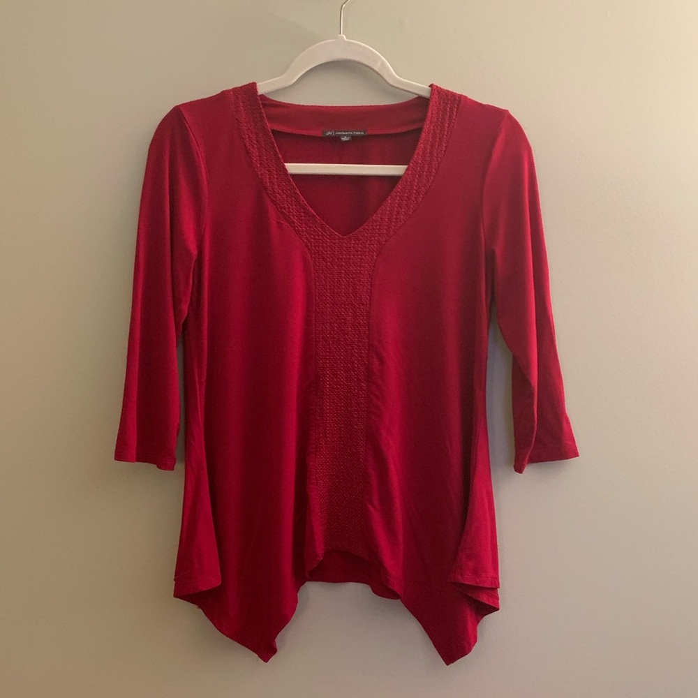 Women’s Adrianna Papell Red Flare Blouse